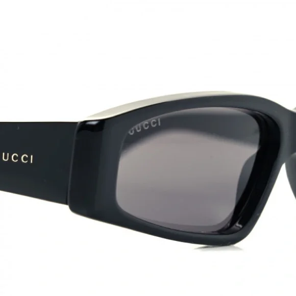 New Authentic GUCCI Acetate Sunglasses GG0705S 001 Black - Picture 12 of 13